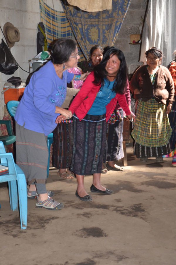 Workshop with Women textile artisans in Guatemala