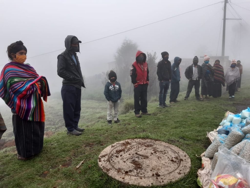 Yabal food donations in Guatemala