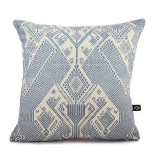 Bird Pillowcase Denim Blue